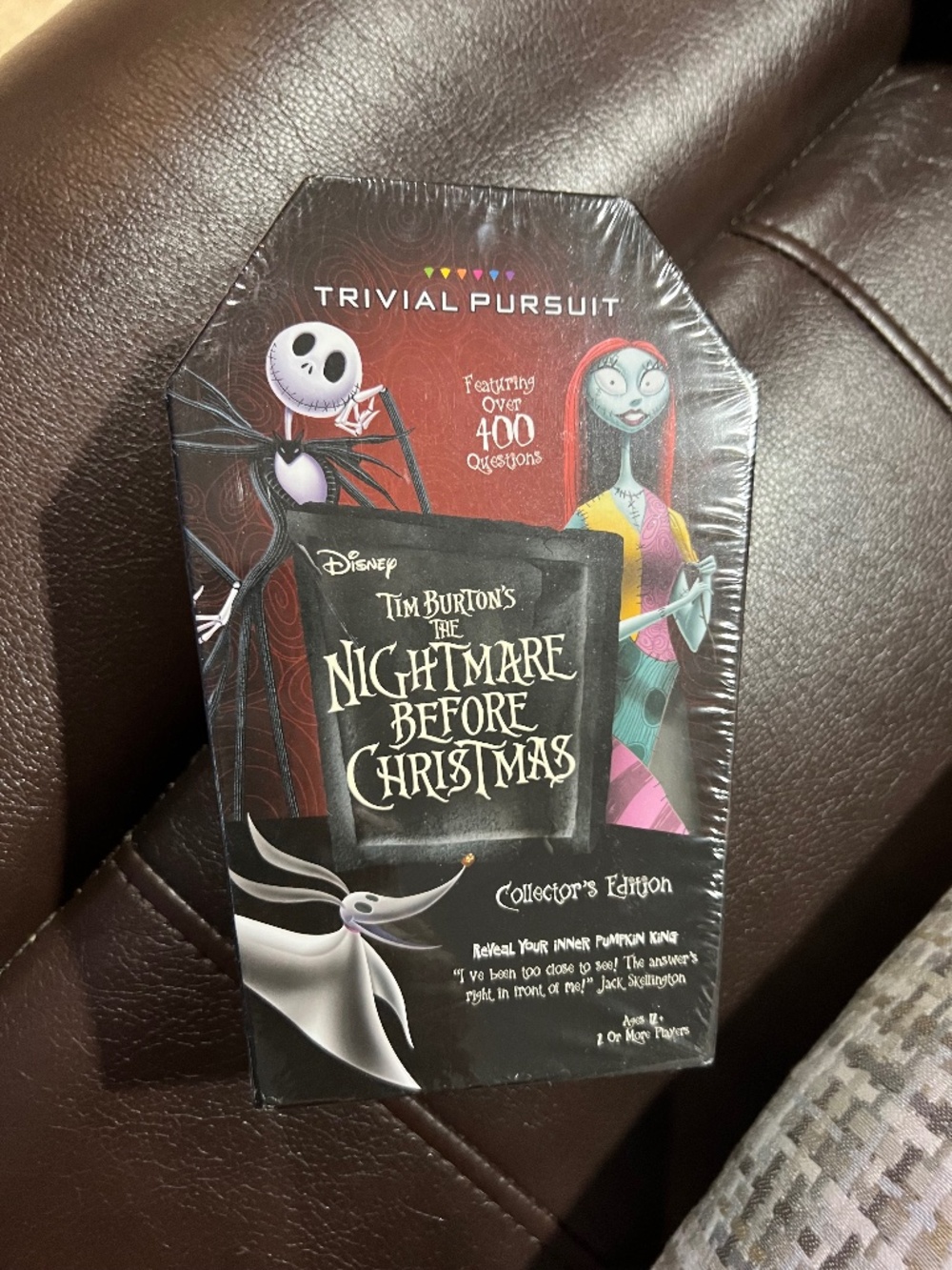 Disney nightmare before Christmas trivial pursuit